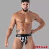 Latex Zip Jock noir - SecondSkin