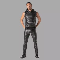 Sweat à capuche zippé sans manches Kinky de TOF Paris