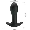 Vibrateur anal noir Pretty Love