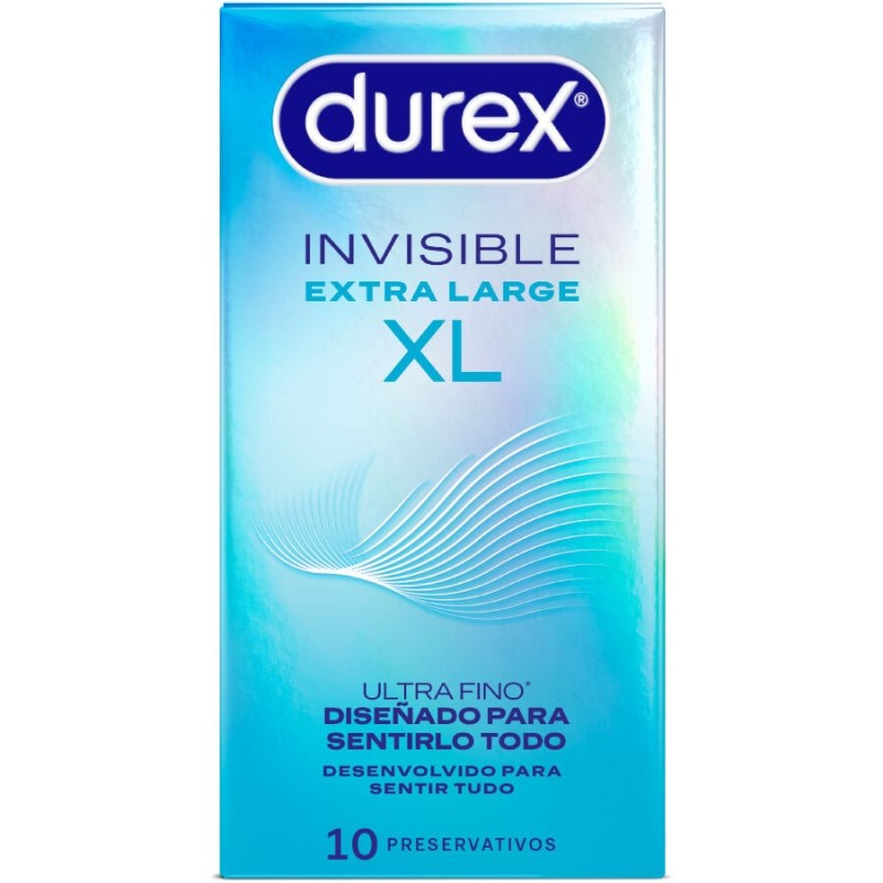 Préservatifs invisible XL Durex