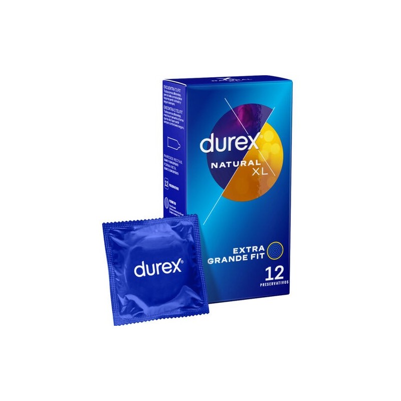 Préservatifs naturel XL Durex