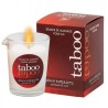 Bougie de massage lichen sauvage Taboo Ruf
