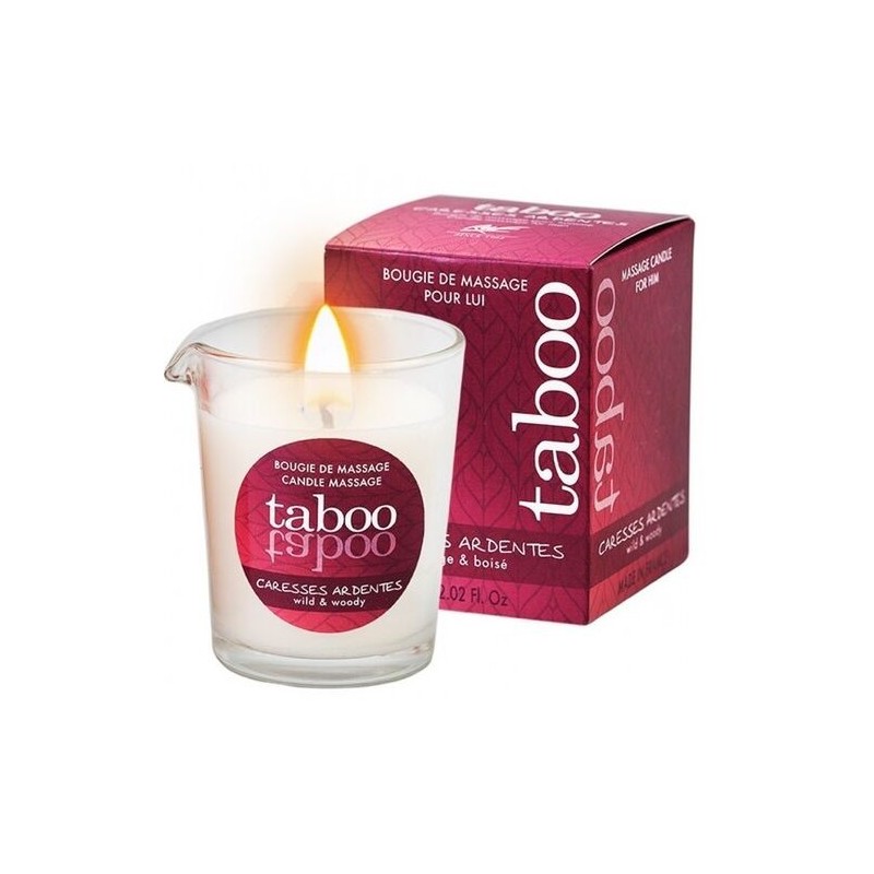Bougie de massage fougère Taboo Ruf