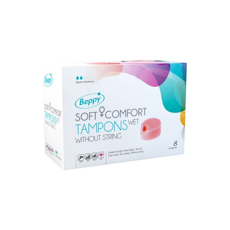 Tampons 8 soft confort humide Beppy