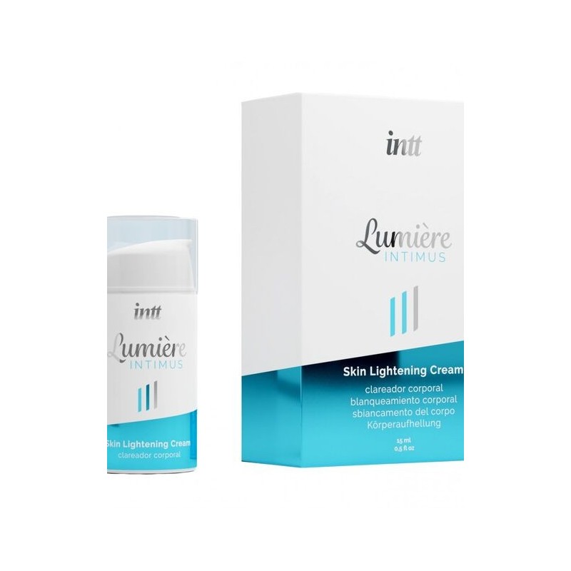 Crème éclaircissante hydratante intime Intt
