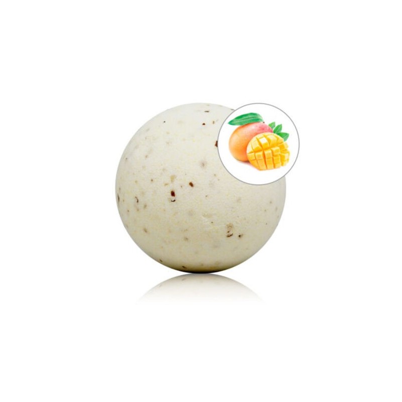 Bombe de bain mangue pétales de rose Taloka