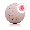 Bombe de bain rose et pétales de rose Taloka