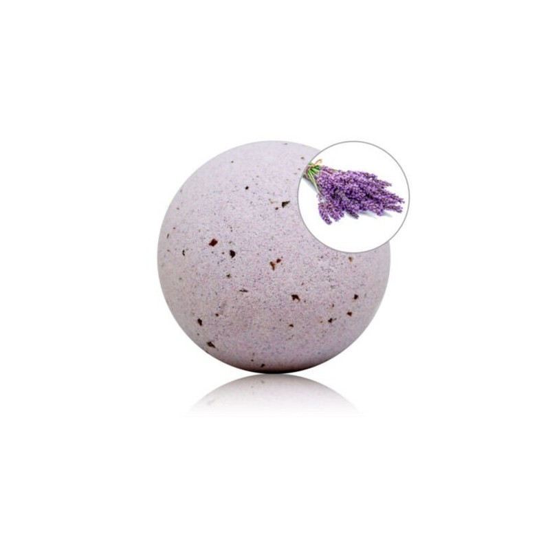 Bombe de bain lavande pétales de rose Taloka