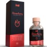 Gel de massage chauffant Fraise Intt
