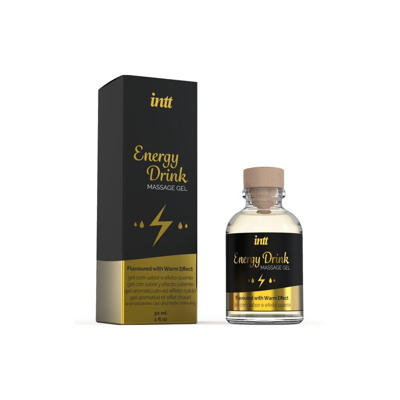 Gel de massage chauffant Energy Drink Intt