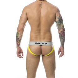 Jockstrap rayures noir jaune MOB