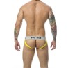 Jockstrap rayures noir jaune MOB