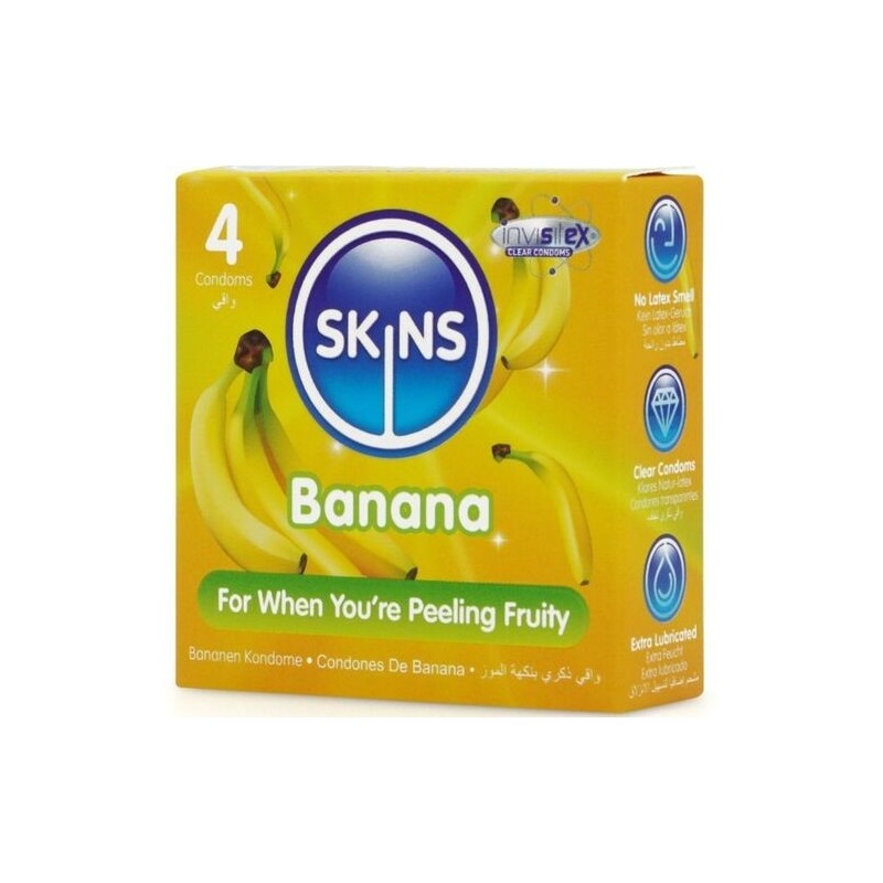 Préservatifs Banane Premium  Skins