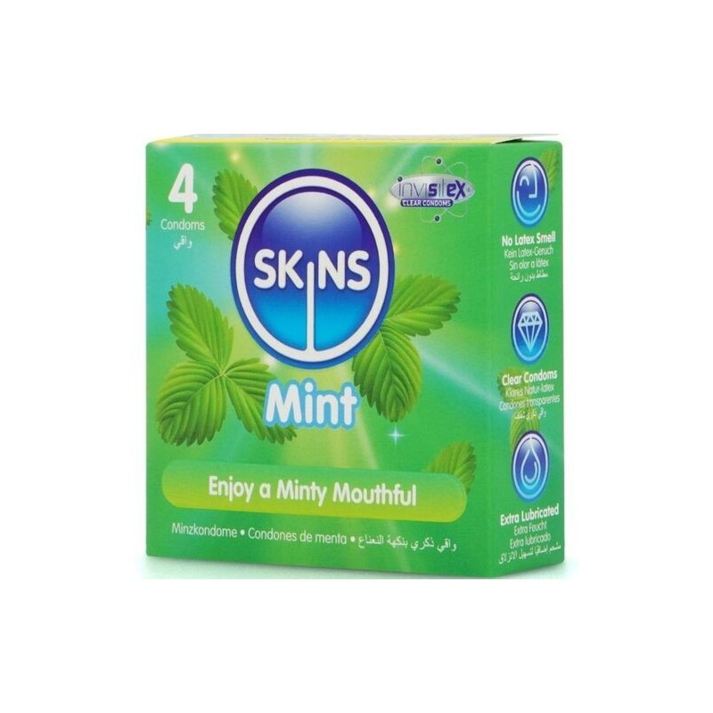 Préservatifs Menthe Premium Skins