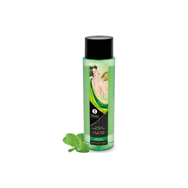 Gel de douche menthe sensuelle Shunga