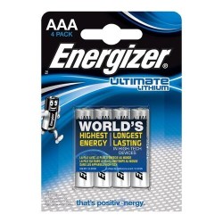 Piles Lithium AAA LR03 x4...