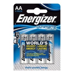 Piles Lithium AA LR6 x4...
