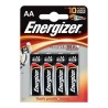 Piles Alcalines AA LR6 x4 Energizer