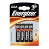 Piles Alcalines AAA LR03 x4 Energizer