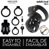 Cage de Chasteté 7.5 cm ronde Addicted Toys
