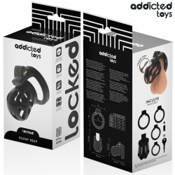 Cage de Chasteté 7.5 cm ronde Addicted Toys