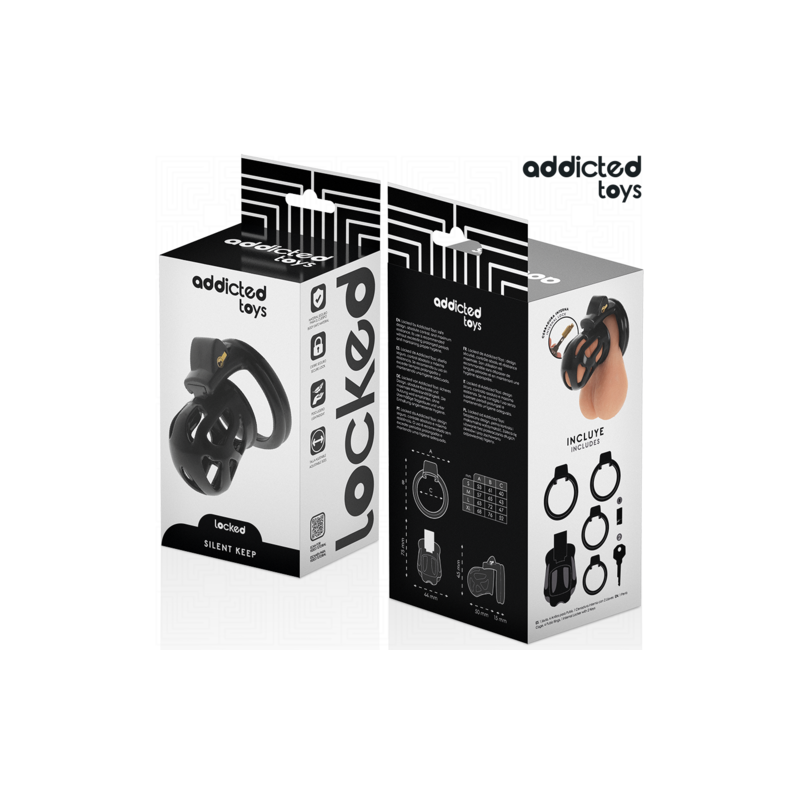 Cage de Chasteté 7.5 cm ronde Addicted Toys