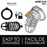 Cage de Chasteté S en métal Addicted Toys