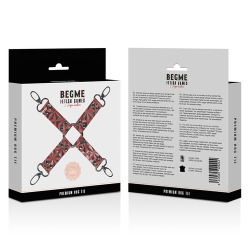 Croix Premium Doublé Edition rouge Begme