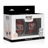 Menottes Chevilles Premium Doublées Edition rouge Begme