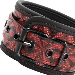 Menottes Chevilles Premium Doublées Edition rouge Begme