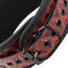 Collier Premium Doublé Edition rouge avec pinces Begme