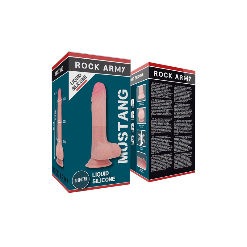 Gode18 x 4.14 cm Mustang - Rockarmy