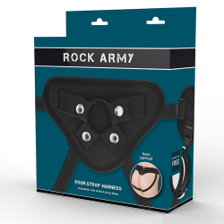 Harnais réglable et anneaux flexibles - Rockarmy