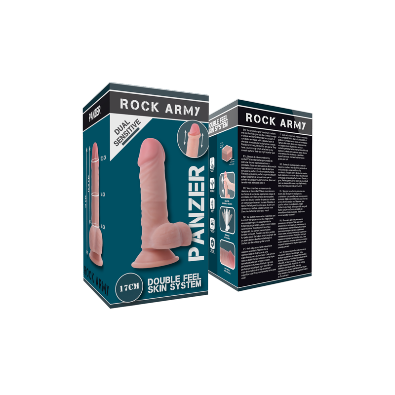 Gode 17 x 4.46 cm Panzer - Rockarmy