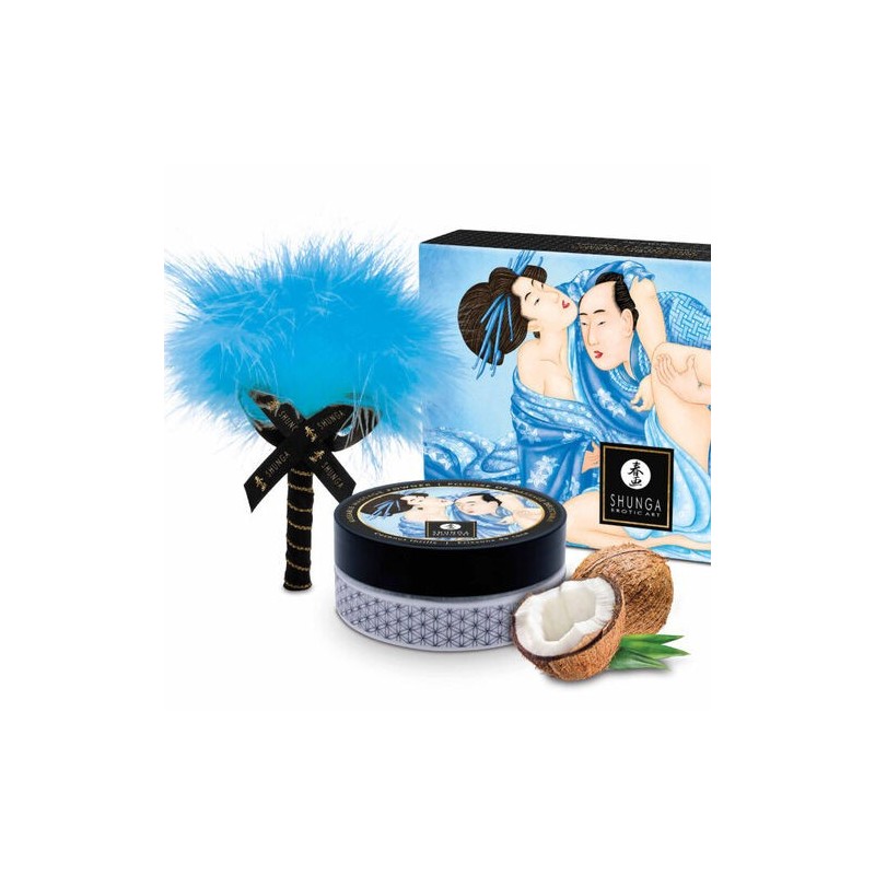Poudre de massage Coco comestible Shunga
