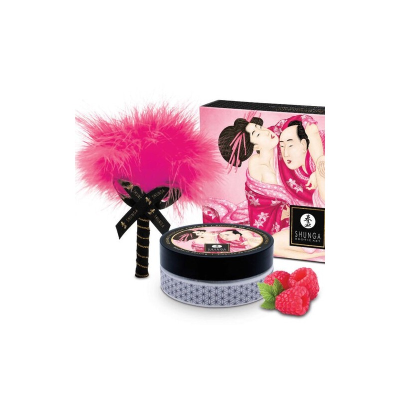 Poudre de massage Framboise comestible Shunga