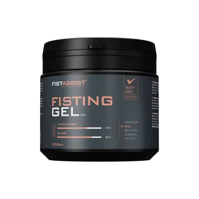 Gel lubrifiant aqueux extra épais Fist Cobeco
