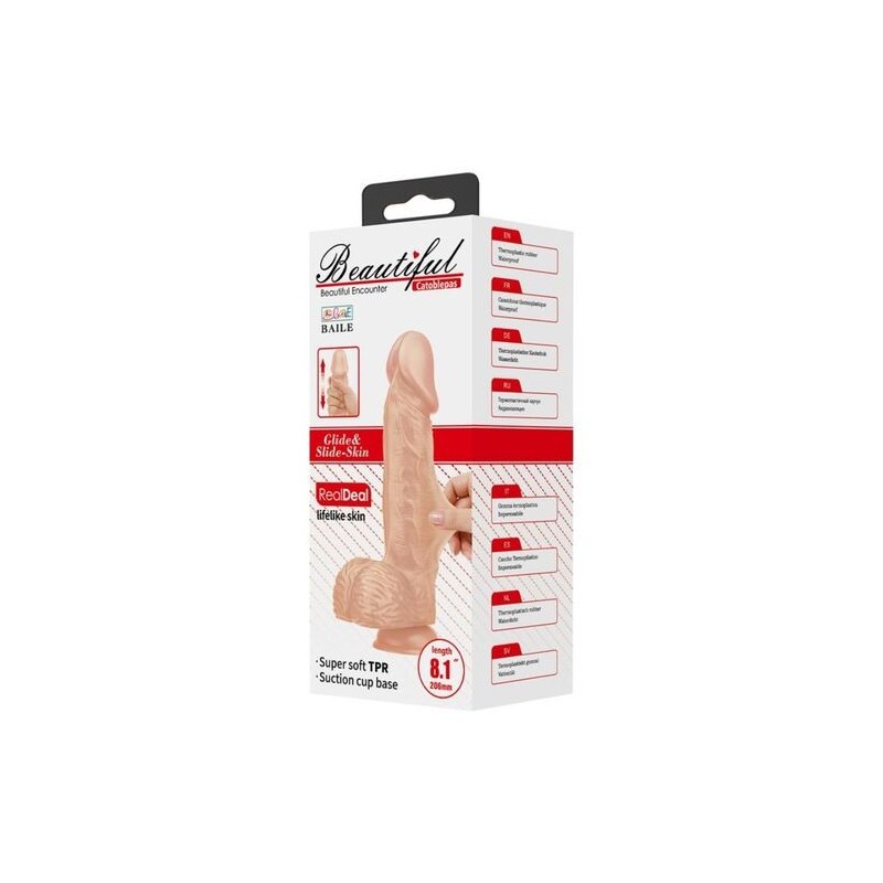 Gode 20.6 cm réaliste Catoblepas Baile