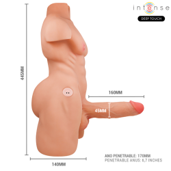 Torse Marty avec anus et sexe réalistes