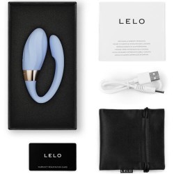 Vibrateur bleu Tiani Twist pour couples Lelo