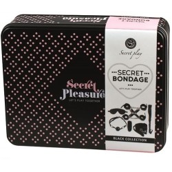 Set 8pcs noir BDSM SecretPlay
