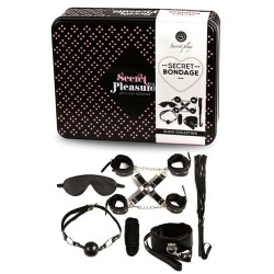 Set 8pcs noir BDSM SecretPlay