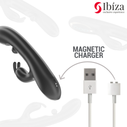Vibrateur Rabbit avec perle roulante Ibiza