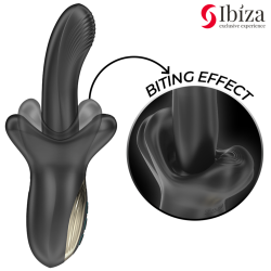 Vibrateur effet poussant et mordant Ibiza