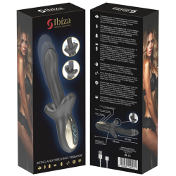 Vibrateur effet poussant et mordant Ibiza