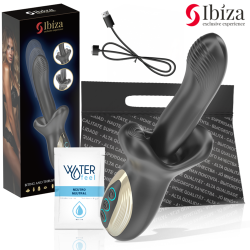 Vibrateur effet poussant et...