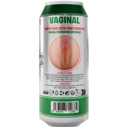 Masturbateur "vagin " Canette Bière - Alive