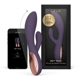 Vibrateur violet Ina Thrust Rabbit Lelo