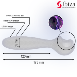 Vibrateur Stimulateur à plasma sphère Ibiza