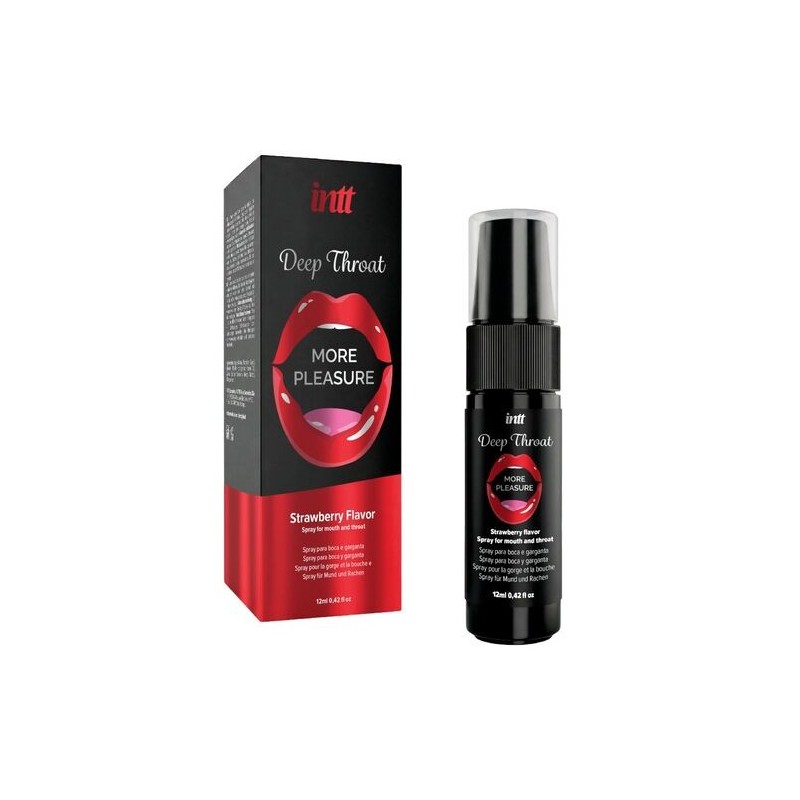 Spray oral gorge profonde saveur fraise Intt